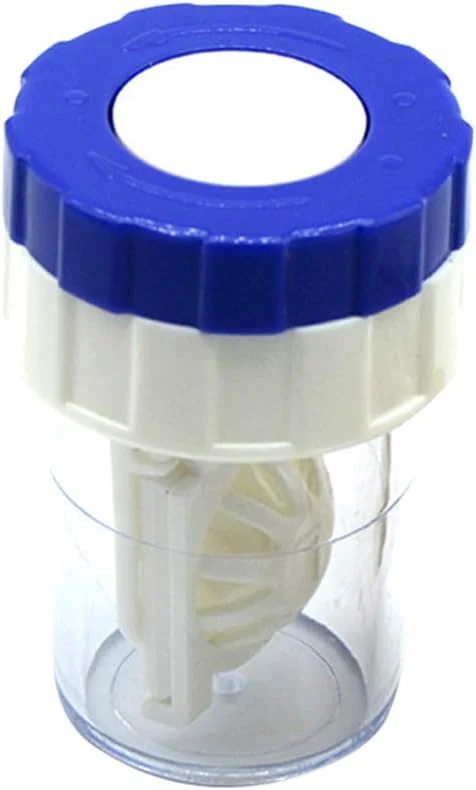 دستگاه شستشوی دستی لنز تماسی، جعبه تمیز کننده لنز برای مسافرت