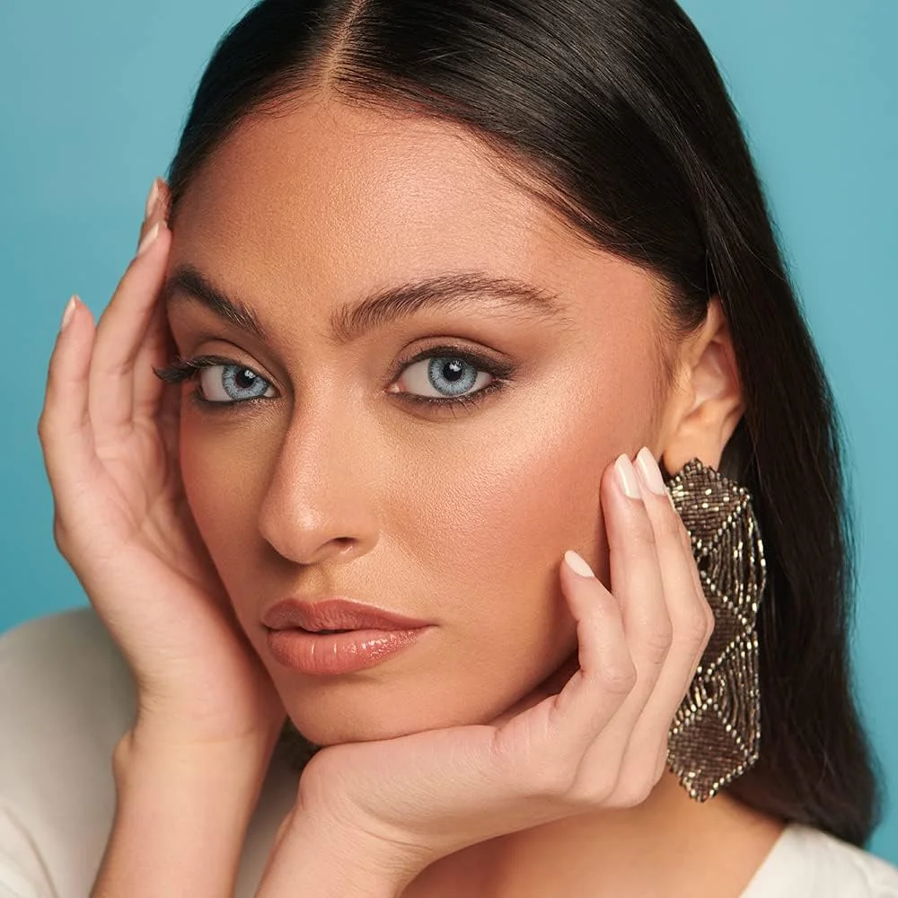 لیالا از ایوا - بسته 2 عددی لنز تماسی رنگی - رنگ خاکستری ابری - لنزهای چشمی با قابلیت تعویض 3 ماهه - لنزهای تماسی یونیسکس - موجود در Plano و تمام نمره ها