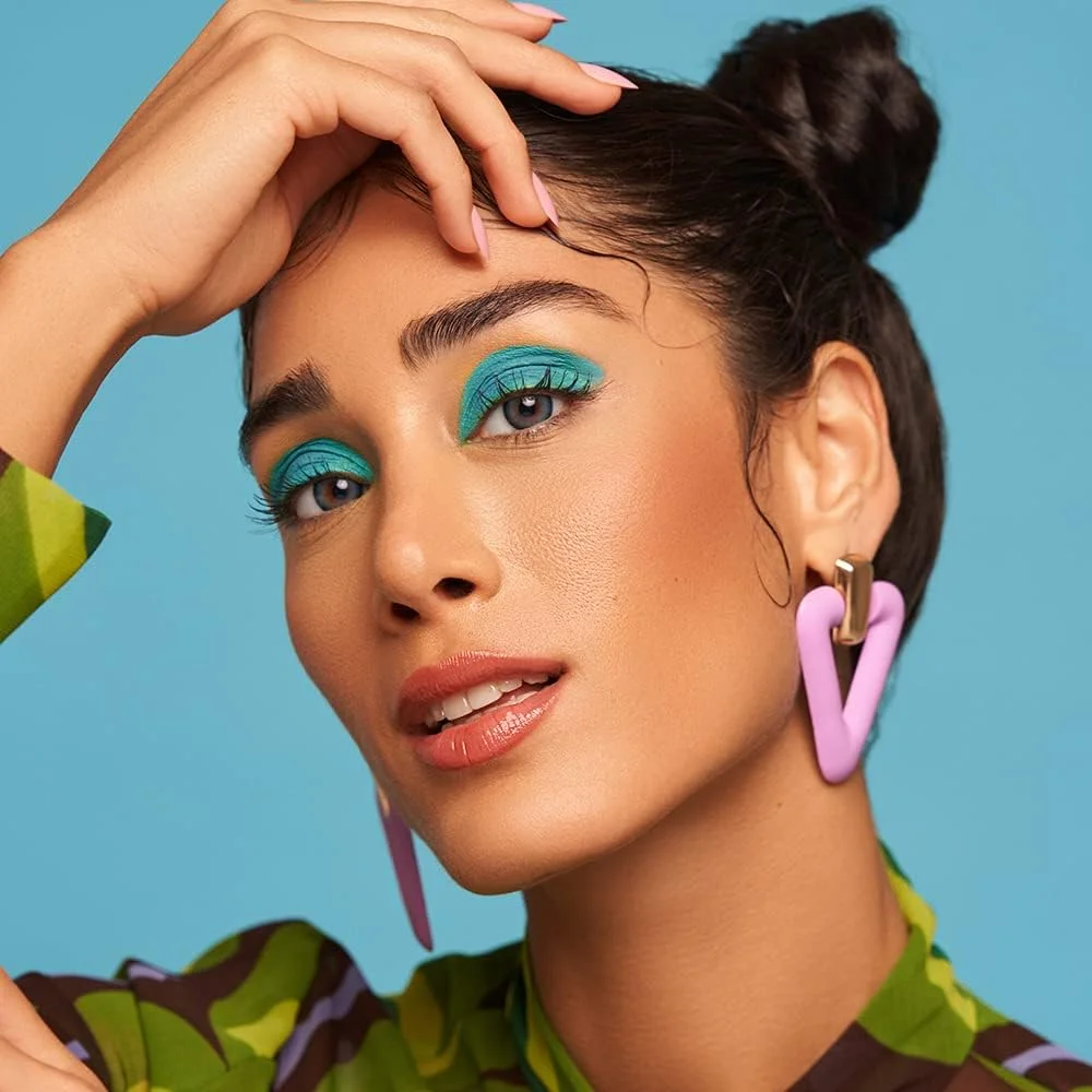 لیالا از ایوا - بسته 2 عددی لنز تماسی رنگی - رنگ آبی آسمانی - لنزهای چشمی با تعویض 3 ماهه - لنز تماسی унисекс - موجود در Plano و تمامی نمره ها