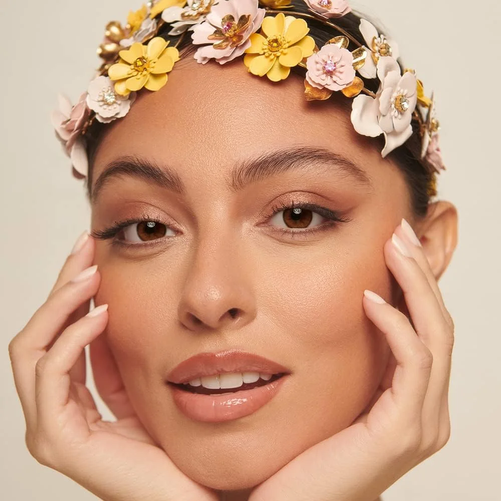 لیالا از ایوا - بسته 2 عددی لنز تماسی رنگی - رنگ قهوه ای آفتاب بوسه - لنزهای چشمی با تعویض 3 ماهه - لنزهای تماسی یونیسکس - موجود در Plano و تمام نمره ها