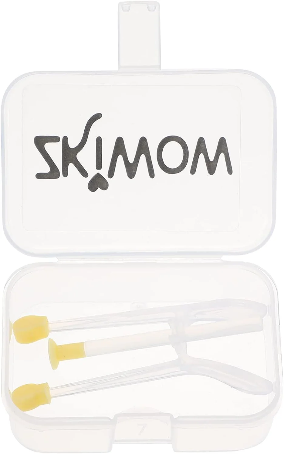 نرم کننده لنز چشم، اپلیکاتور لنز تماسی، ابزار قرار دادن و برداشتن لنز تماسی با جعبه نگهداری پلاستیکی