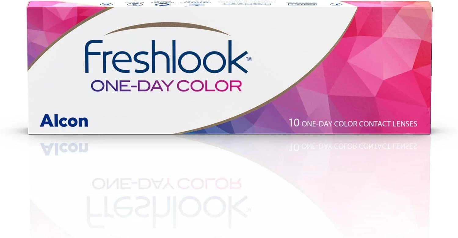 لنز رنگی روزانه فرش لوک، رنگ سبز - بسته 10 عددی