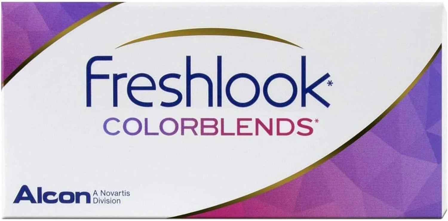 لنز تماسی رنگی روزانه بدون نمره آلکان فرش لوک کالر بلندز (قهوه ای)