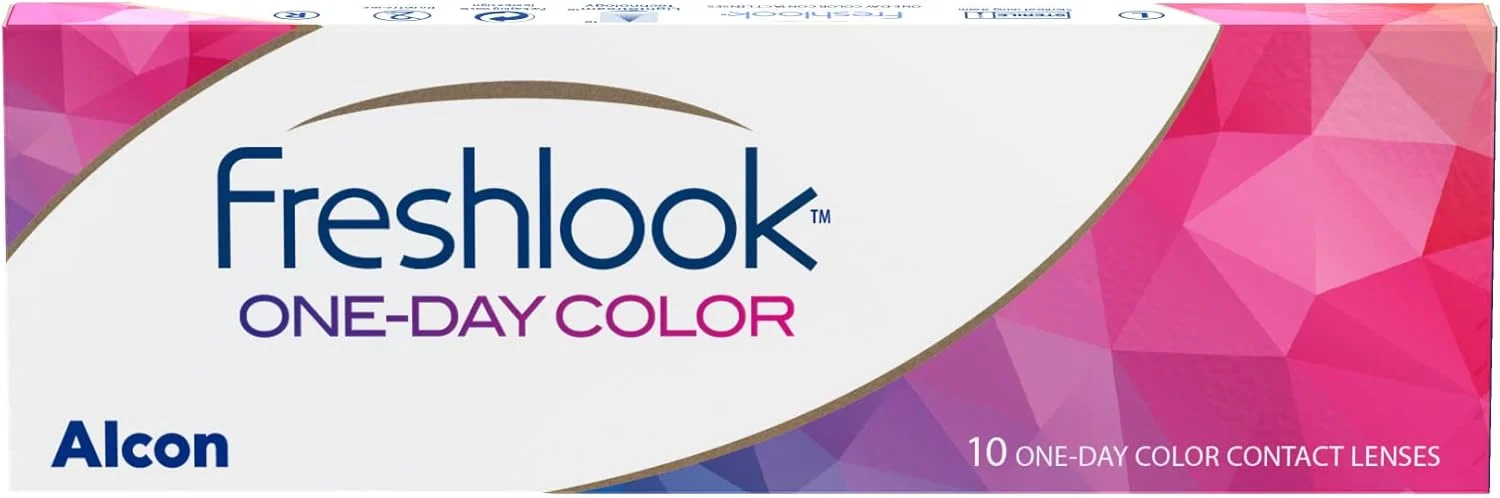 لنز رنگی روزانه فرش لوک - بسته 10 عددی -2.75 فندقی خالص