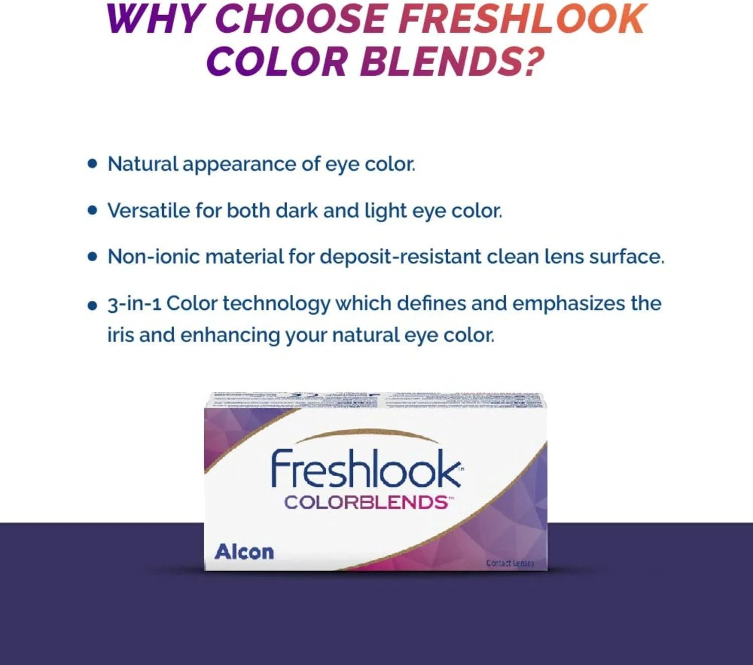 لنز تماسی رنگی ماهانه فرش لوک کالر بلندز، طوسی نقره ای، 1.75- دیوپتر - 14.5 میلی متر