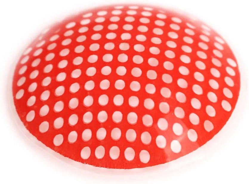 لنزهای تماسی رنگی نرم فرش‌گو مناسب هالووین و کازپلی، یک‌بار مصرف سالانه به همراه جا لنزی - صفحه قرمز