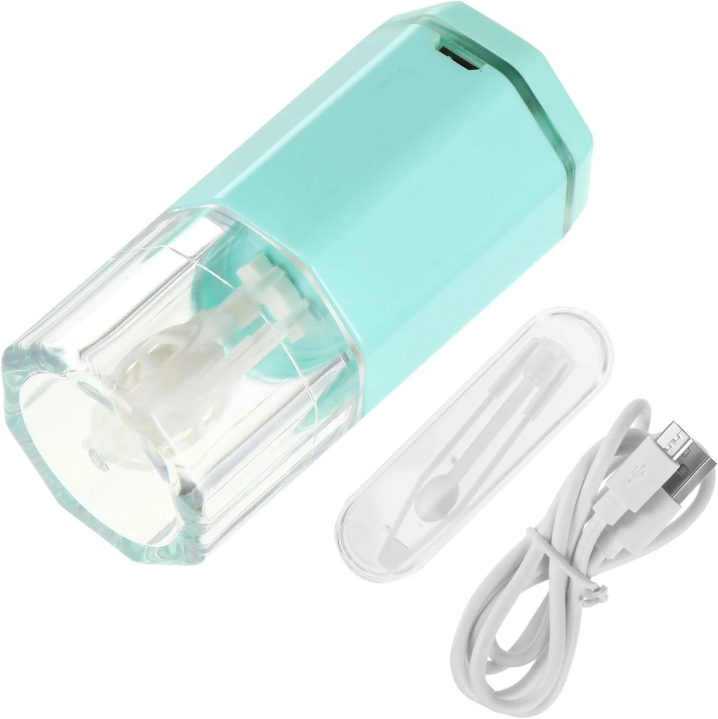 دستگاه تمیز کننده لنز تماسی برقی قابل حمل، لوازم تمیز کننده لنز تماسی، سبز