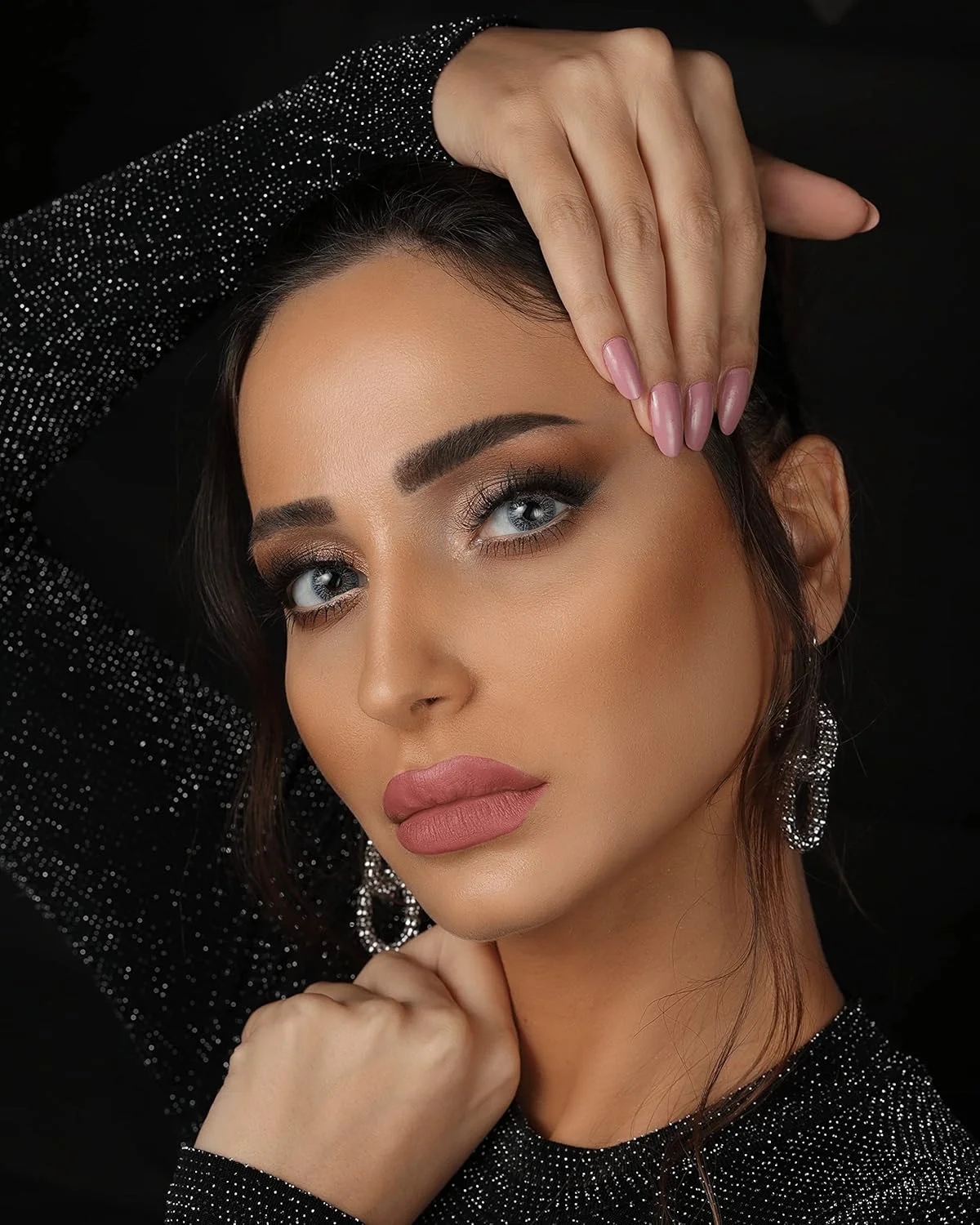 لنزهای اِوا (مجموعه آبی، رنگ: آبی اقیانوسی) - لنزهای رنگی بدون نمره - جلوه طبیعی و مناسب برای همه