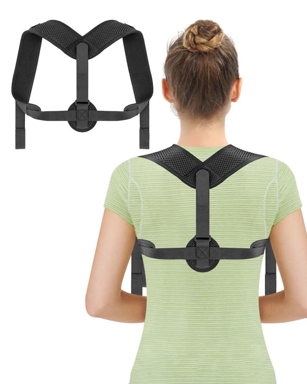 1 عدد صاف کننده پشت، اصلاح کننده وضعیت بدن، کمربند پشتیبانی از پشت برای وضعیت بدنی راست، مناسب برای مردان و زنان، لوازم پزشکی برای پشت 1 عدد صاف کننده پشت، اصلاح کننده وضعیت بدن، کمربند پشتیبانی از پشت برای وضعیت بدنی راست، مناسب برای مردان و زنان، لوازم پزشکی برای پشت