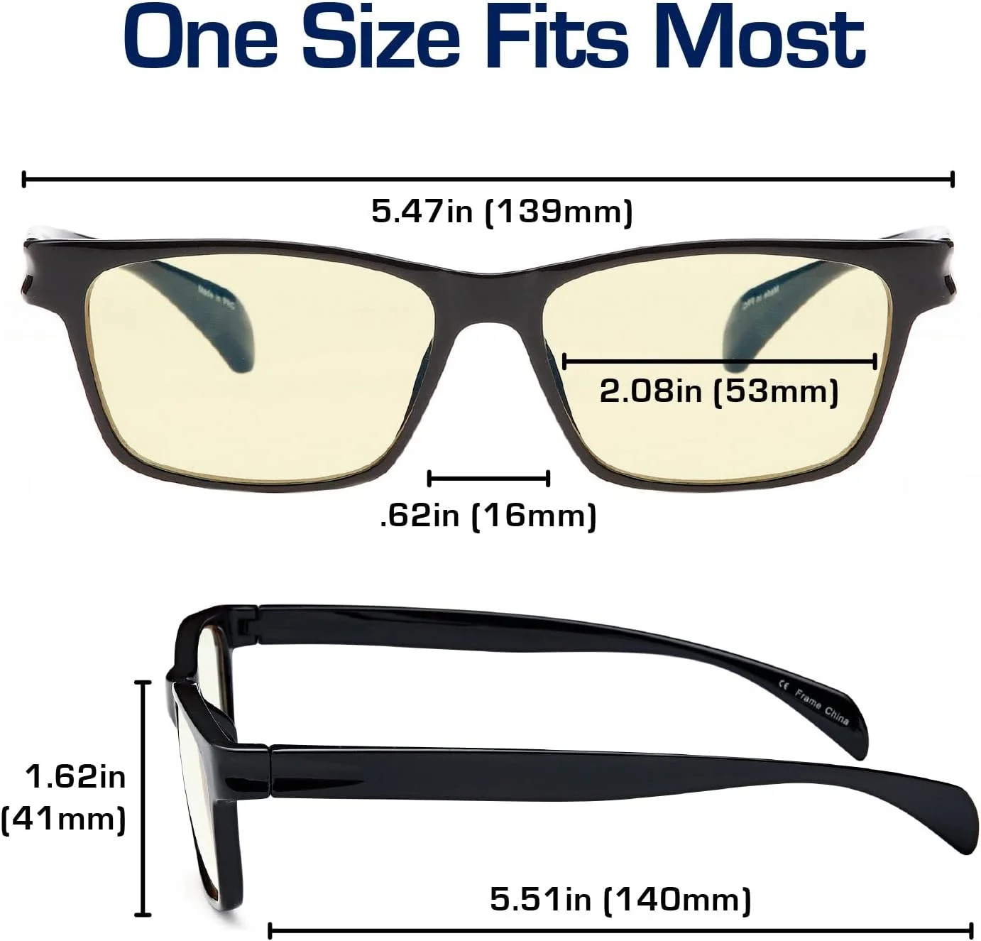 عینک مسدود کننده نور آبی گاما ری، رنگ کهربایی، ضد تابش، محافظ اشعه ماوراء بنفش، محافظ خستگی دیجیتال چشم عینک مسدود کننده نور آبی گاما ری، رنگ کهربایی، ضد تابش، محافظ اشعه ماوراء بنفش، محافظ خستگی دیجیتال چشم