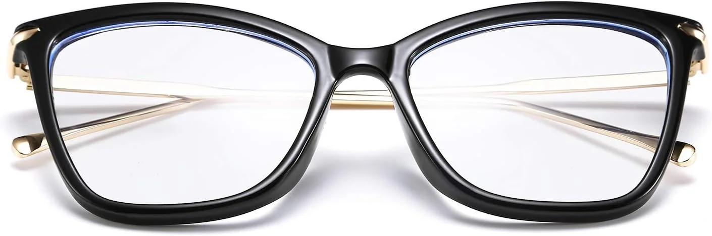 فریم عینک گربه ای بزرگ FEISEDY مسدود کننده نور آبی برای بانوان B2589 فریم عینک گربه ای بزرگ FEISEDY مسدود کننده نور آبی برای بانوان B2589