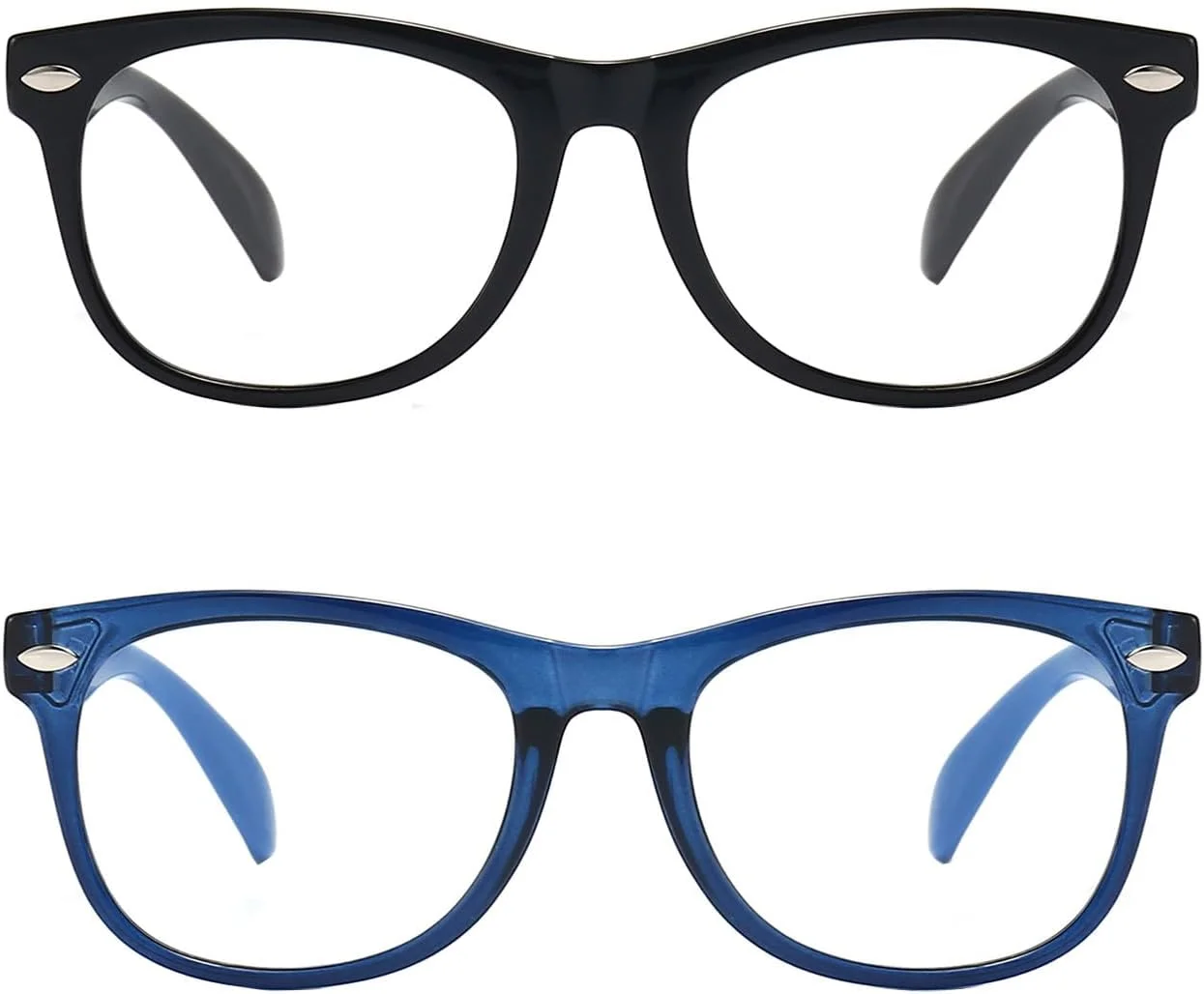 بسته 3 عددی عینک مسدود کننده نور آبی کودکان برای دختران و پسران، مناسب برای سنین 3 تا 11 سال بسته 3 عددی عینک مسدود کننده نور آبی کودکان برای دختران و پسران، مناسب برای سنین 3 تا 11 سال