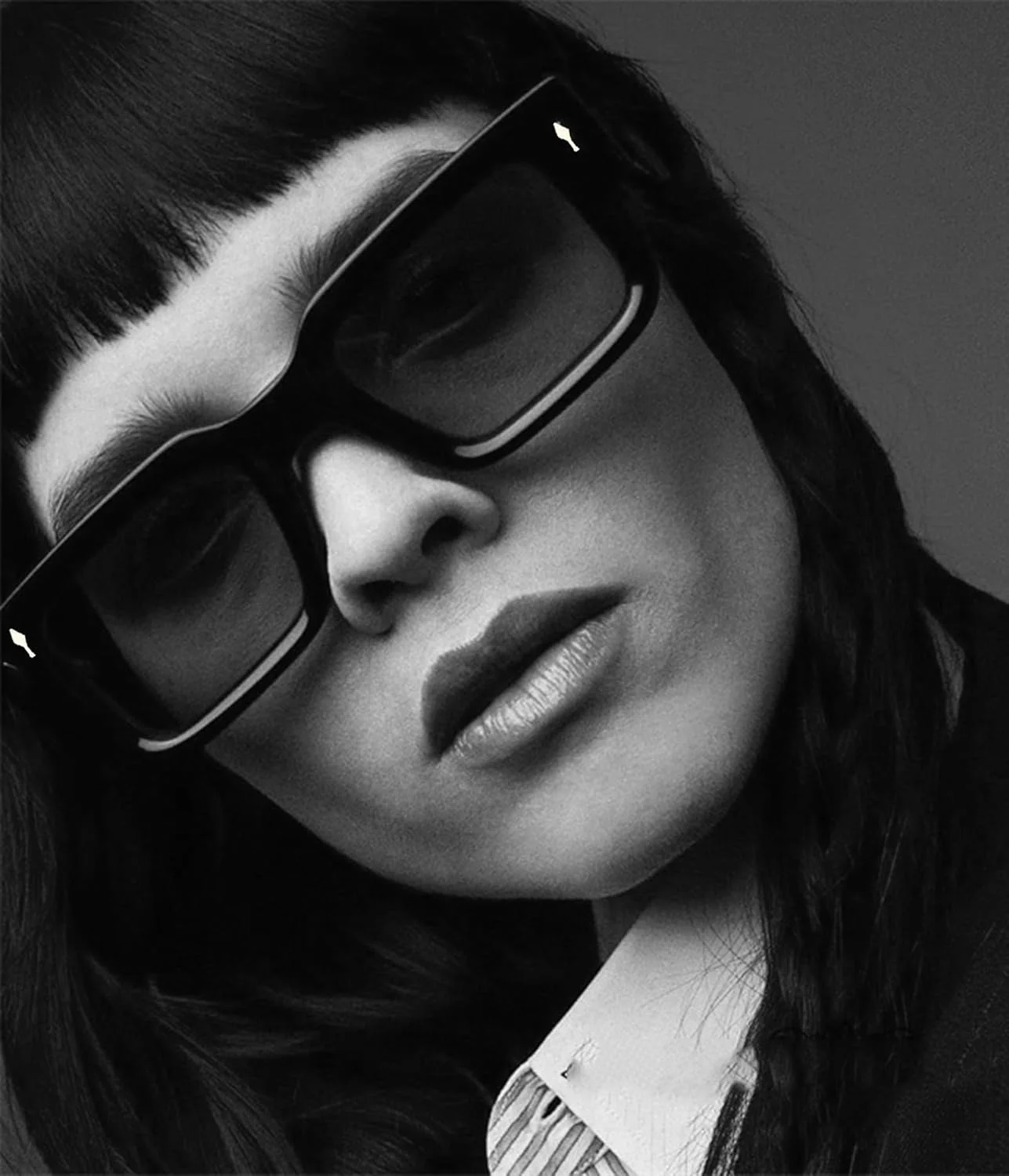 عینک مربعی با فریم ضخیم EYLRIM برای زنان و مردان، عینک مستطیلی بزرگ مسدود کننده نور آبی بدون نسخه