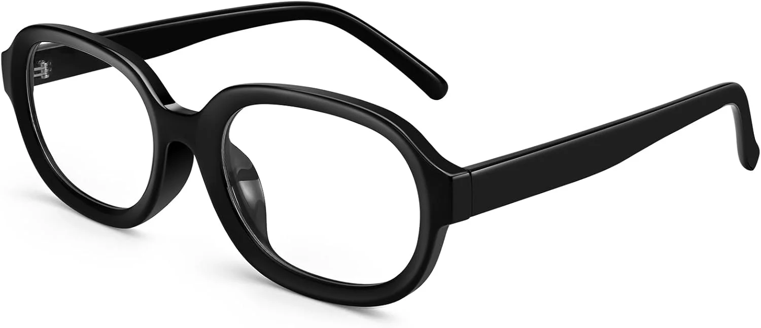 عینک مسدود کننده نور آبی بیضی یکپارچهسازی با سیستمعامل Dollger برای زنان و مردان، عینک های نور آبی بزرگ و شیک دهه 90، فریم زیبا Y2k عینک مسدود کننده نور آبی بیضی یکپارچهسازی با سیستمعامل Dollger برای زنان و مردان، عینک های نور آبی بزرگ و شیک دهه 90، فریم زیبا Y2k