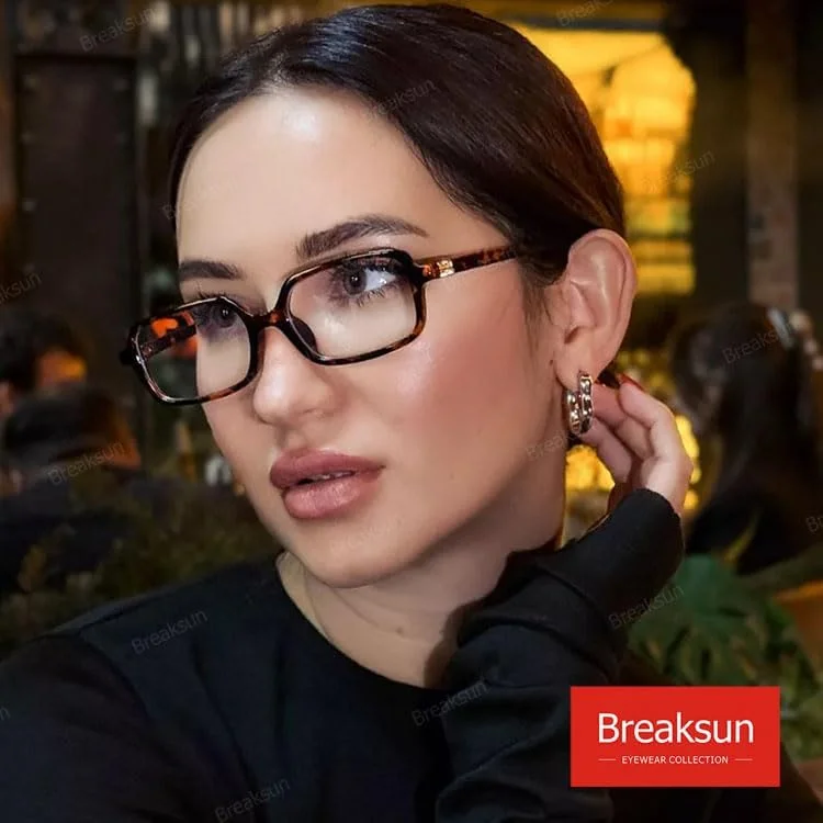 عینک مستطیلی رترو برای زنان و مردان، عینک بلو لایت بلاکینگ مربعی کوچک، عینک های قدیمی