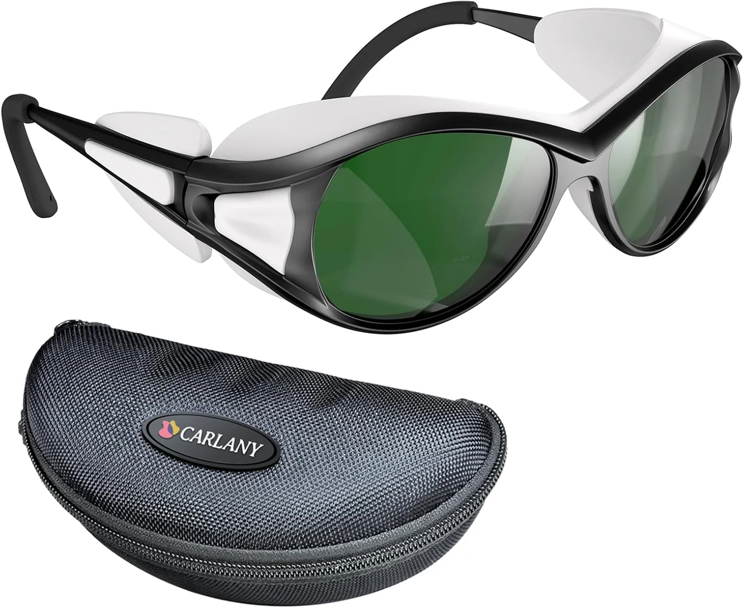 عینک محافظ چشم حرفه ای IPL، عینک ایمنی لیزر OD5+ با محافظت 200-2000 نانومتر برای رفع موهای زائد و تخت های برنزه کننده، ضد مه، UV400 عینک محافظ چشم حرفه ای IPL، عینک ایمنی لیزر OD5+ با محافظت 200-2000 نانومتر برای رفع موهای زائد و تخت های برنزه کننده، ضد مه، UV400