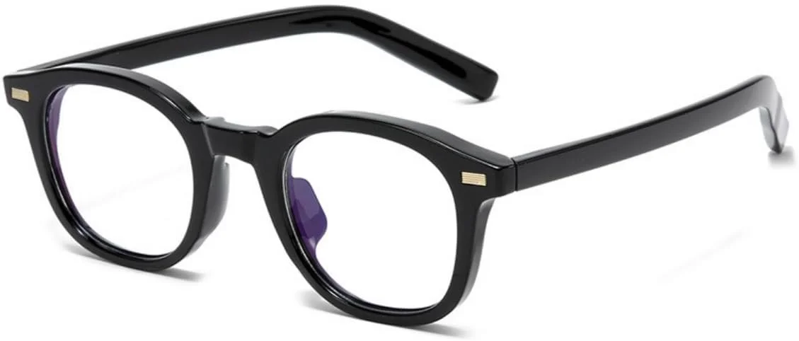 عینک مطالعه مسدود کننده نور آبی برای زنان و مردان، مربعی یکپارچهسازی با سیستمعامل شیک و راحت برای کاهش خستگی چشم