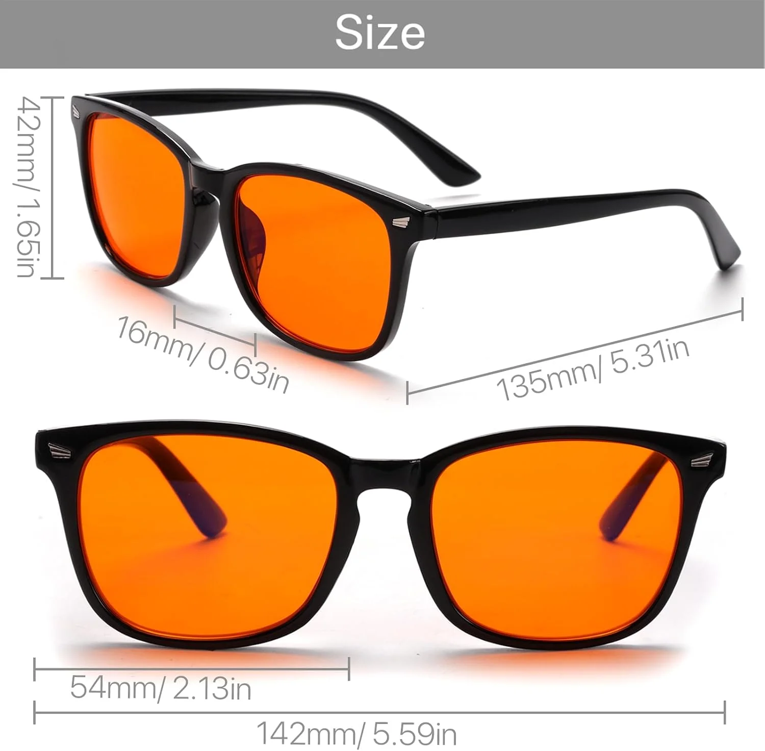 عینک مسدود کننده نور آبی برای آقایان و بانوان، عینک بازی با ضد انعکاس، کاهش خستگی چشم، عینک حساسیت به نور