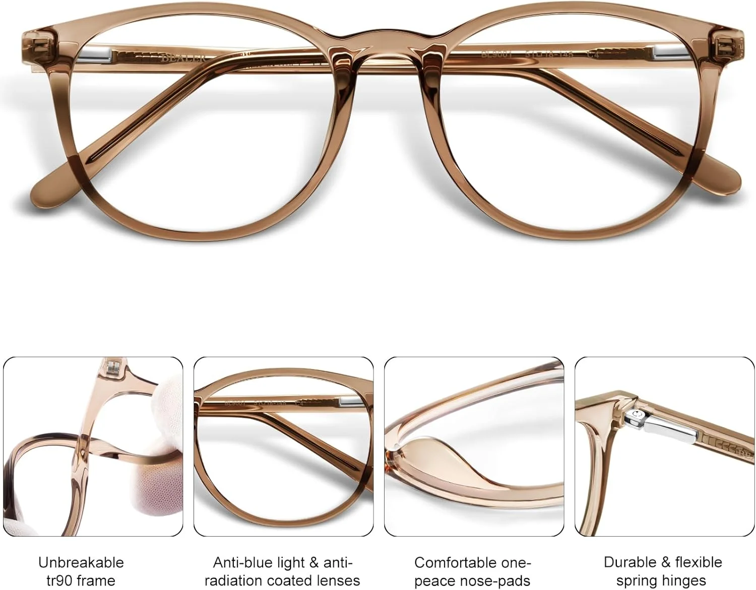 عینک مسدود کننده نور آبی BEALER زنانه