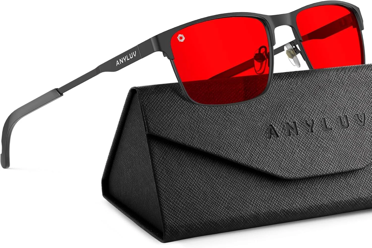 عینک های مسدود کننده نور آبی ANYLUV برای آقایان/خانم ها، عینک های سبک وزن مسدود کننده نور آبی، عینک های کامپیوتر ضد خستگی چشم برای بازی