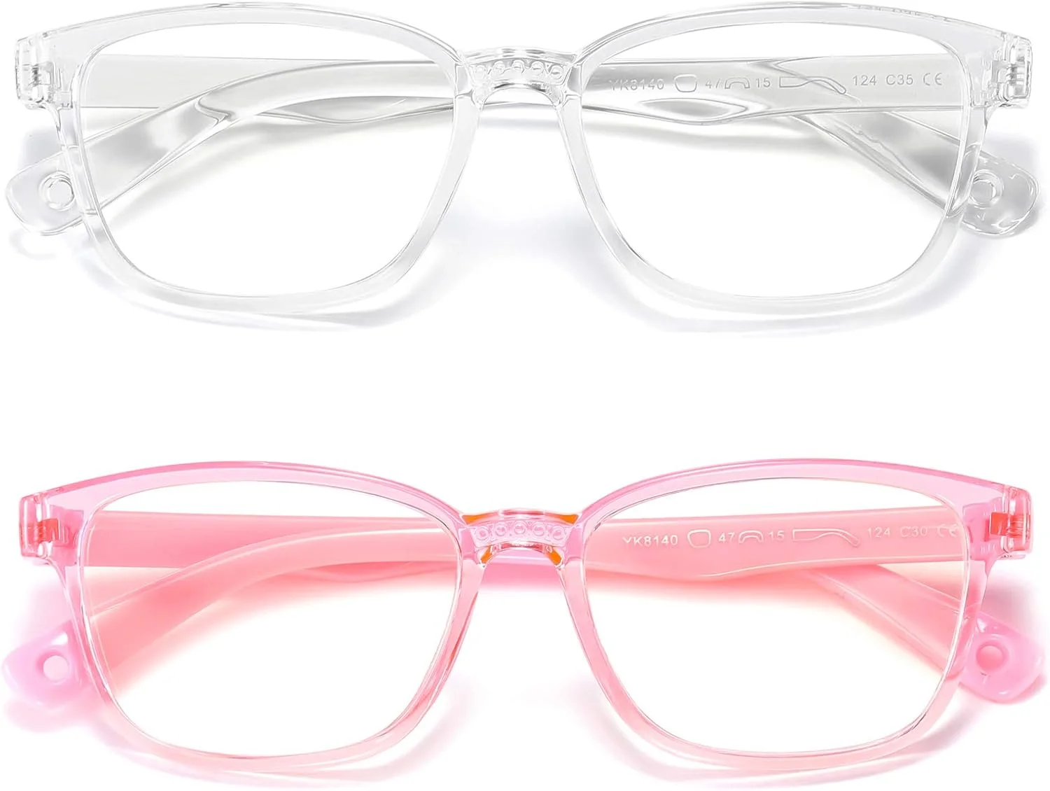 عینک مسدود کننده نور آبی کودکان AHXLL، بسته 2 عددی، ضد خستگی چشم، عینک کامپیوتر، تلویزیون و تلفن برای پسران و دختران 3 تا 9 سال عینک مسدود کننده نور آبی کودکان AHXLL، بسته 2 عددی، ضد خستگی چشم، عینک کامپیوتر، تلویزیون و تلفن برای پسران و دختران 3 تا 9 سال