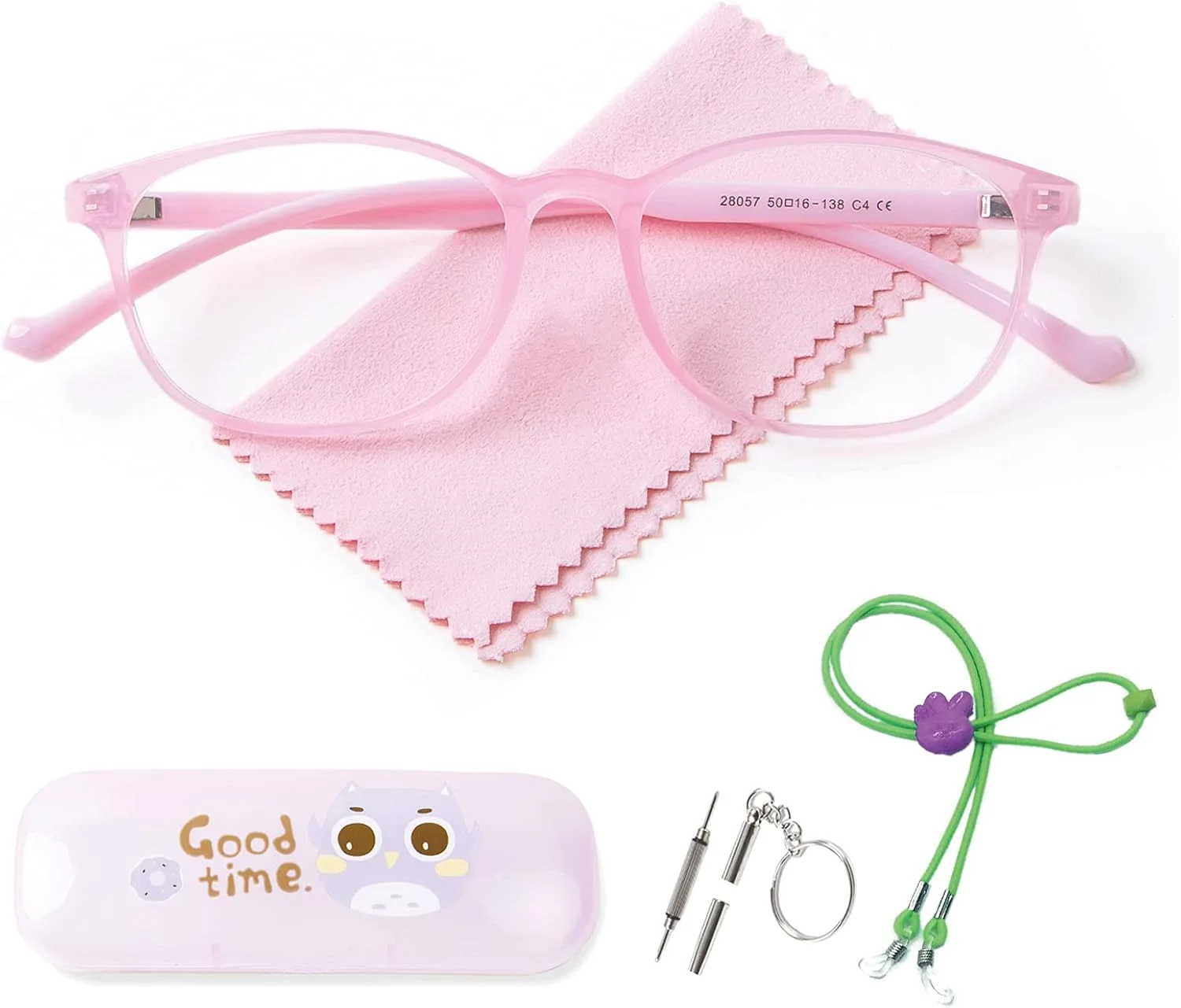 عینک مسدود کننده نور آبی فوق سبک AetrvoHope به همراه کیف، مناسب کودکان و نوجوانان، ضد خستگی چشم و UV400 عینک مسدود کننده نور آبی فوق سبک AetrvoHope به همراه کیف، مناسب کودکان و نوجوانان، ضد خستگی چشم و UV400