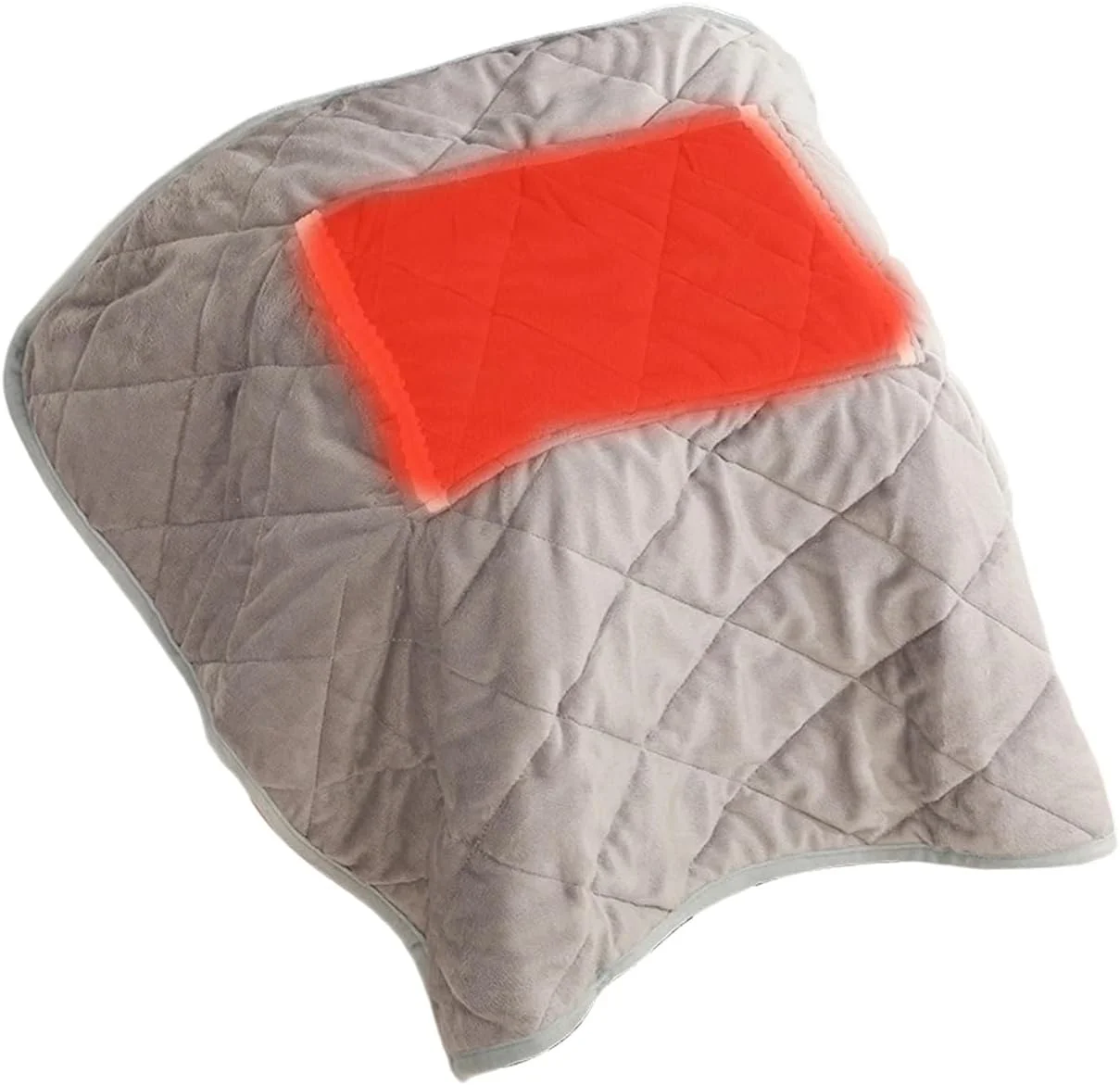 پتوی برقی مسافرتی USB با عملکرد گرمایش سریع و جیب برای گرما و راحتی در هوای سرد