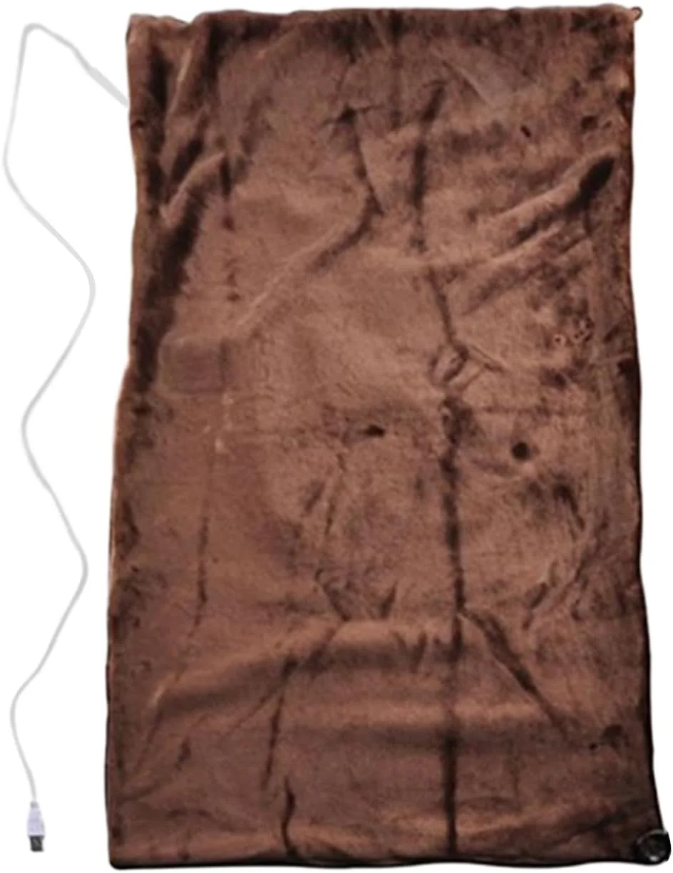 پتو برقی - گرمایش یکنواخت و تنفسی، پتوی برقی پرتابی - برای خانواده، دوستان، مردان، زنان، مدرسه، منزل، مسافرت، دفتر کار، مبل