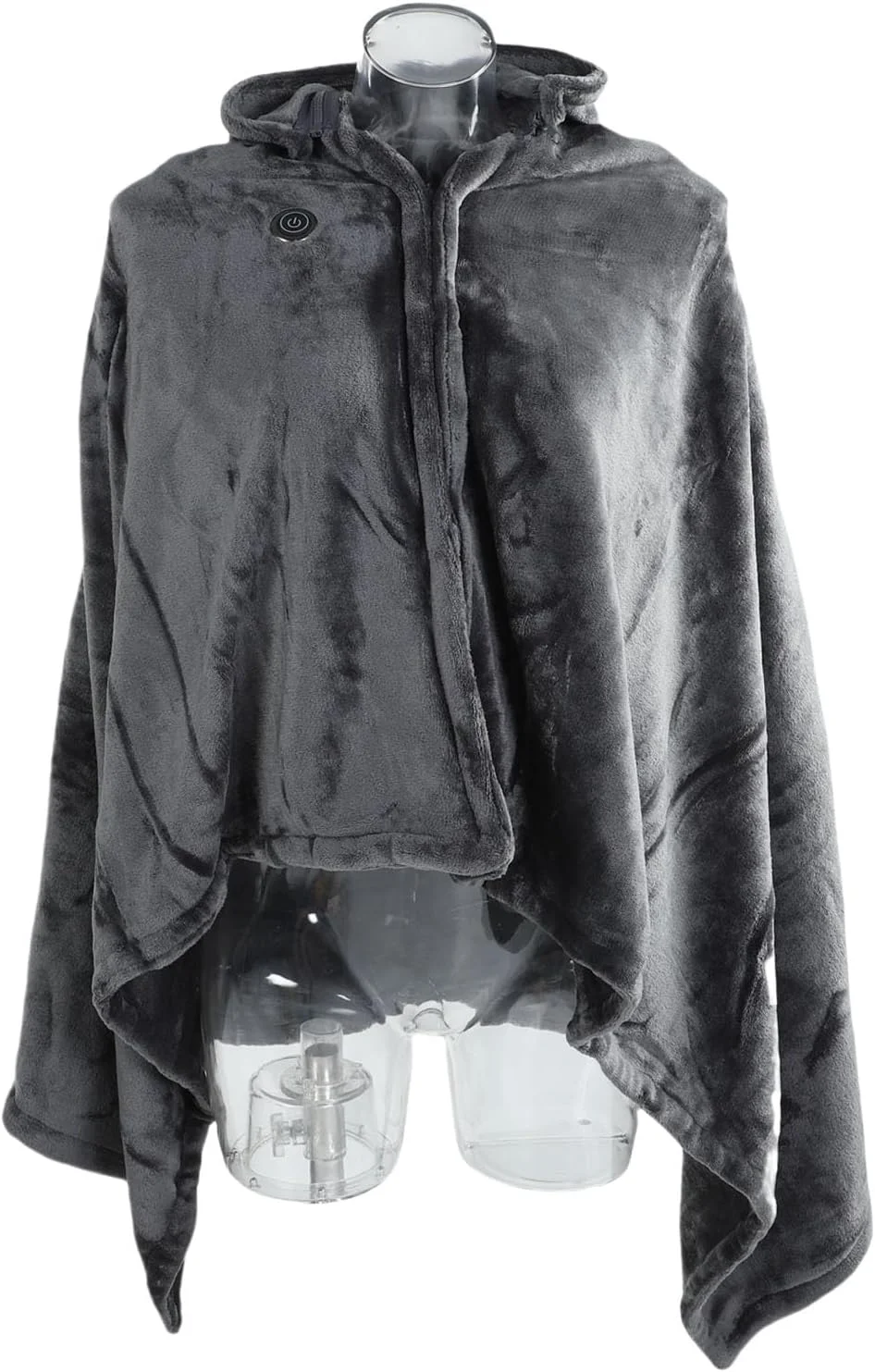 شال پتو گرمایشی قابل حمل، 150x85 سانتی متر، شال گرمایشی الکتریکی پوشیدنی با 3 تنظیمات حرارتی و پارچه ضد آب، برای زنان مردان مسافرت کمپینگ دفتر خانه