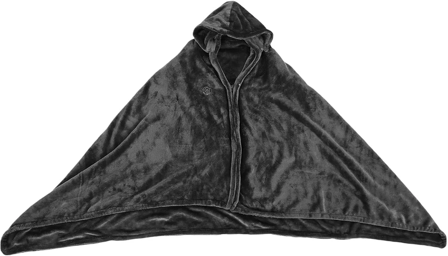 پتوی گرمایشی، پتوی برقی 10 واتی با منبع تغذیه USB، 3 سطح دما، 9 منطقه گرمایشی، دو طرفه از جنس فلانل، دارای کلاه، پتوی برقی برای کمپینگ، مسافرت، فضای باز، خانه و محل کار