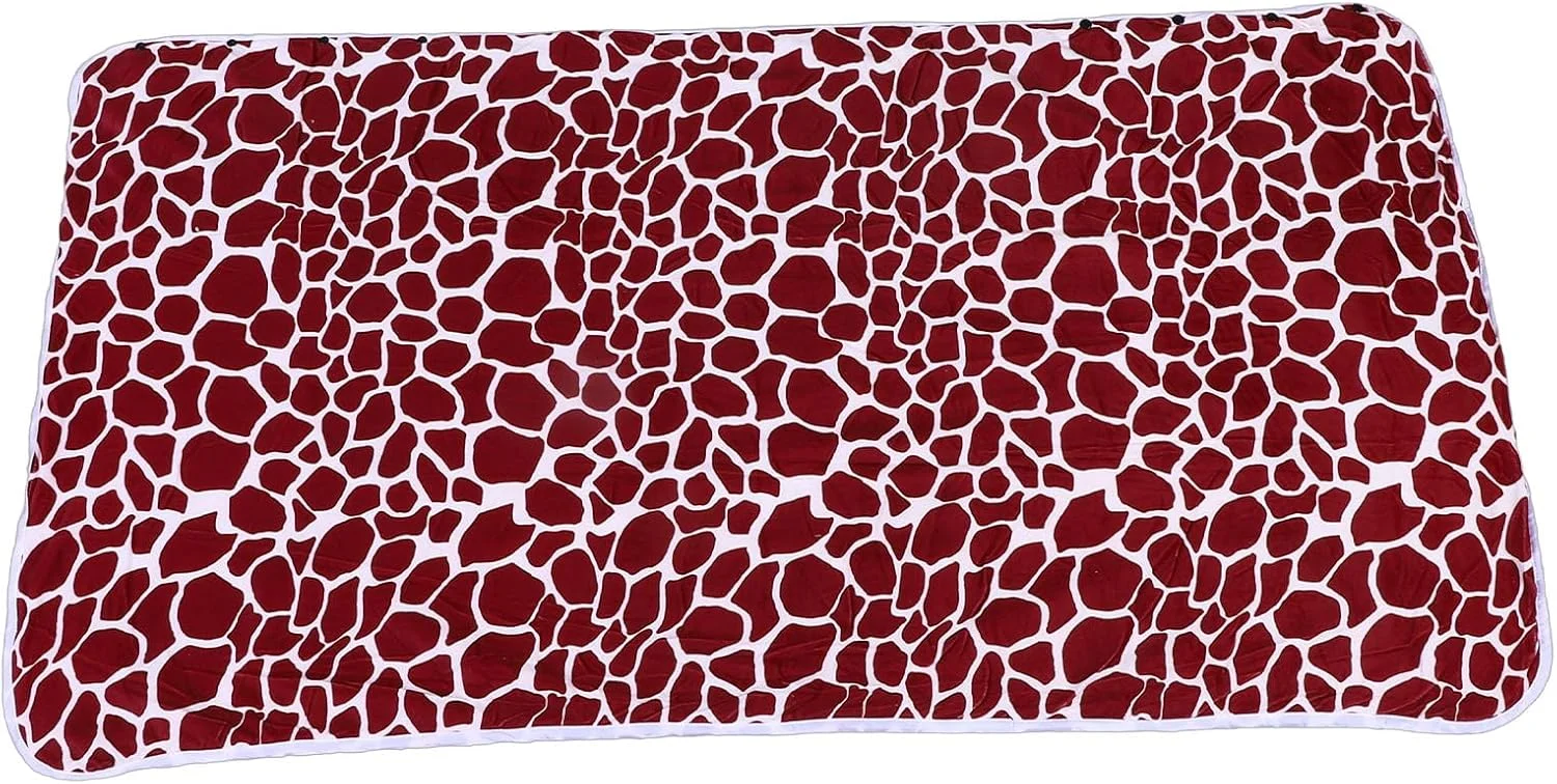 پتوی گرمایشی برقی شیک ChiRIS، نرم و راحت، طرح زرافه، با USB برای آسایش در زمستان، طراحی سبک و قابل حمل برای مسافران پتوی گرمایشی برقی شیک ChiRIS، نرم و راحت، طرح زرافه، با USB برای آسایش در زمستان، طراحی سبک و قابل حمل برای مسافران