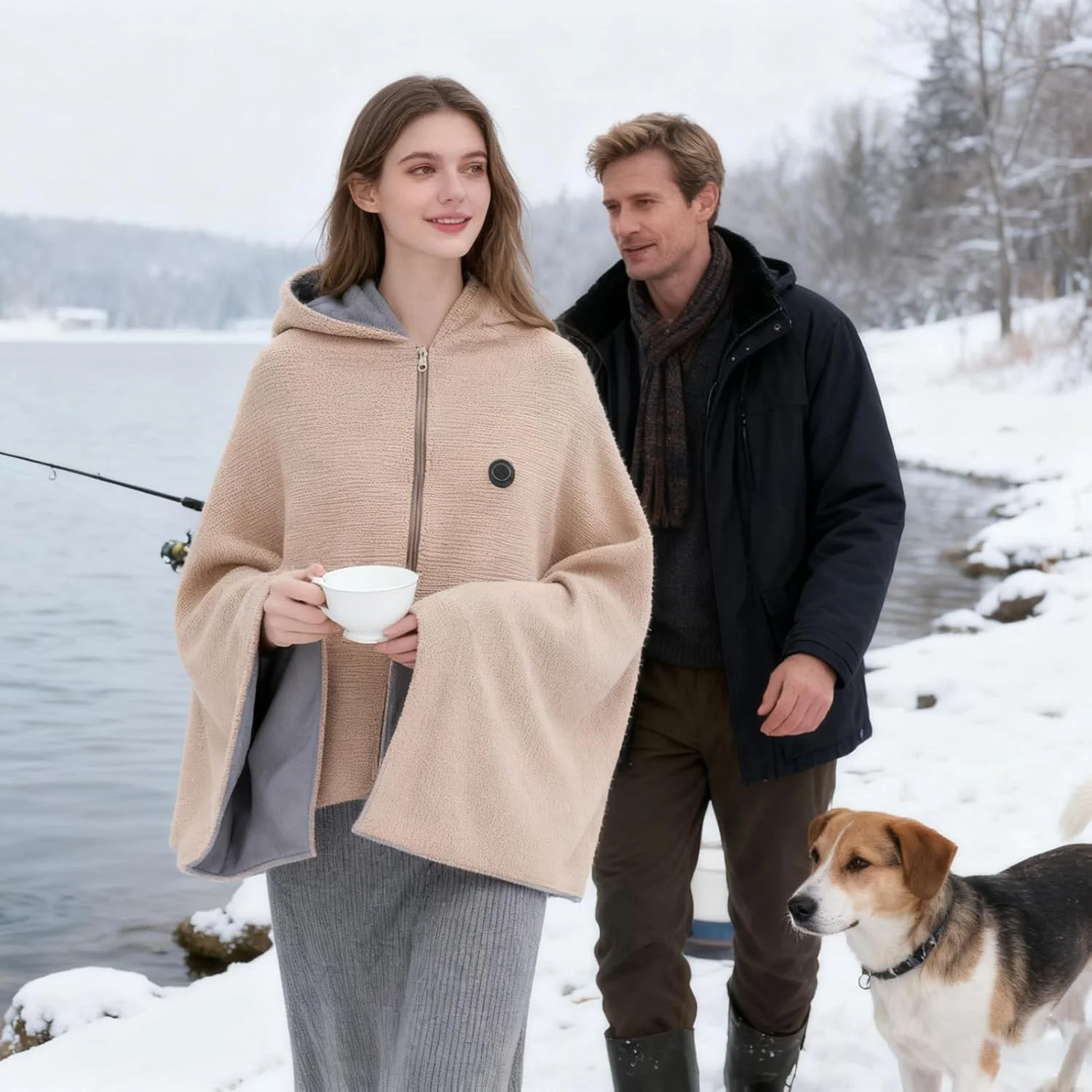 پتو گرمایشی | 3 سطح گرمایش نرم و پوشیدنی | بخاری برقی پتو با گرمایش سریع، برای فضای باز، خانه، دفتر، تخت، مبل، کمپینگ، مسافرت، ماشین، زنان، مادر، پدر پتو گرمایشی | 3 سطح گرمایش نرم و پوشیدنی | بخاری برقی پتو با گرمایش سریع، برای فضای باز، خانه، دفتر، تخت، مبل، کمپینگ، مسافرت، ماشین، زنان، مادر، پدر