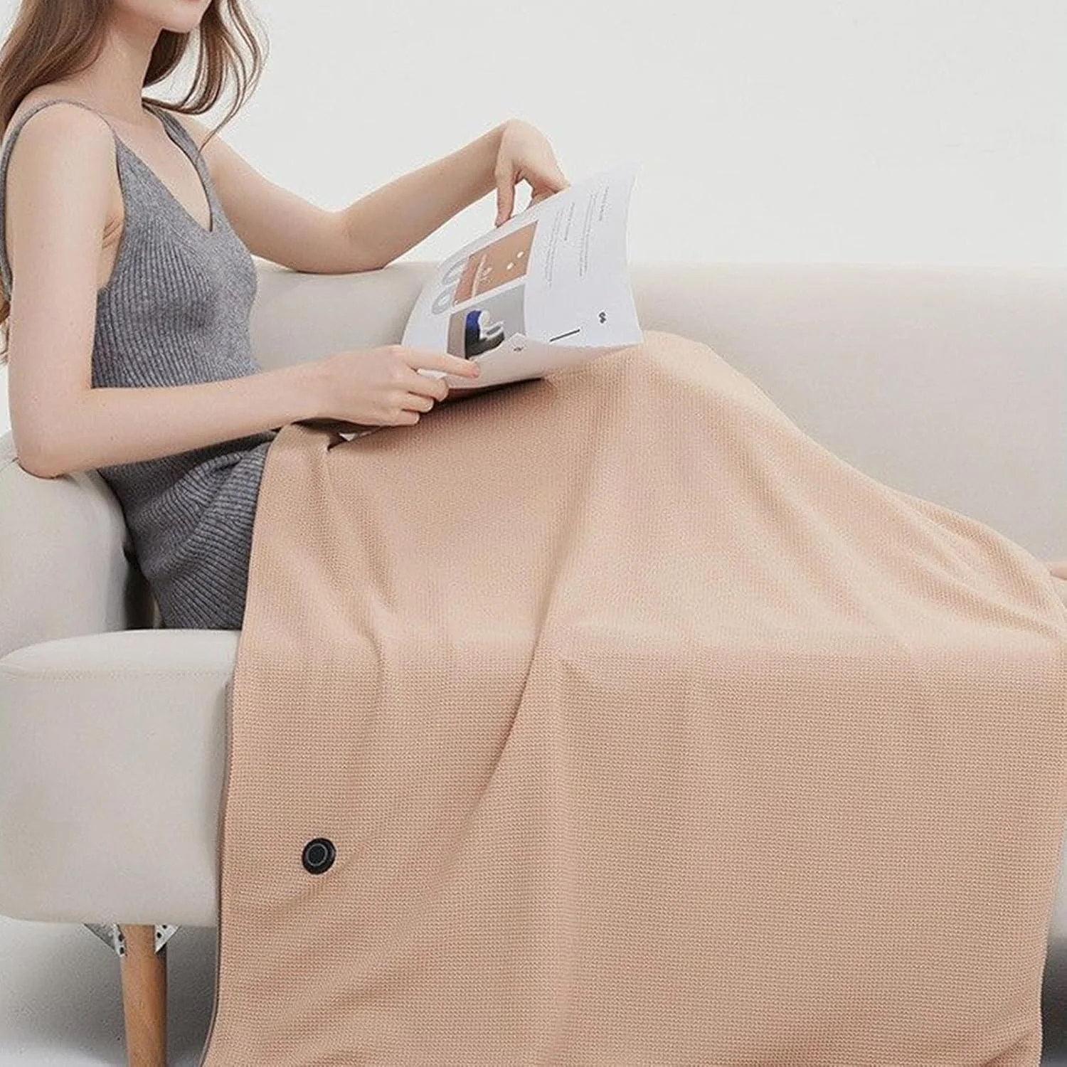 پتو گرمایشی | 3 سطح گرمایش نرم و پوشیدنی | بخاری برقی پتو با گرمایش سریع، برای فضای باز، خانه، دفتر، تخت، مبل، کمپینگ، مسافرت، ماشین، زنان، مادر، پدر پتو گرمایشی | 3 سطح گرمایش نرم و پوشیدنی | بخاری برقی پتو با گرمایش سریع، برای فضای باز، خانه، دفتر، تخت، مبل، کمپینگ، مسافرت، ماشین، زنان، مادر، پدر