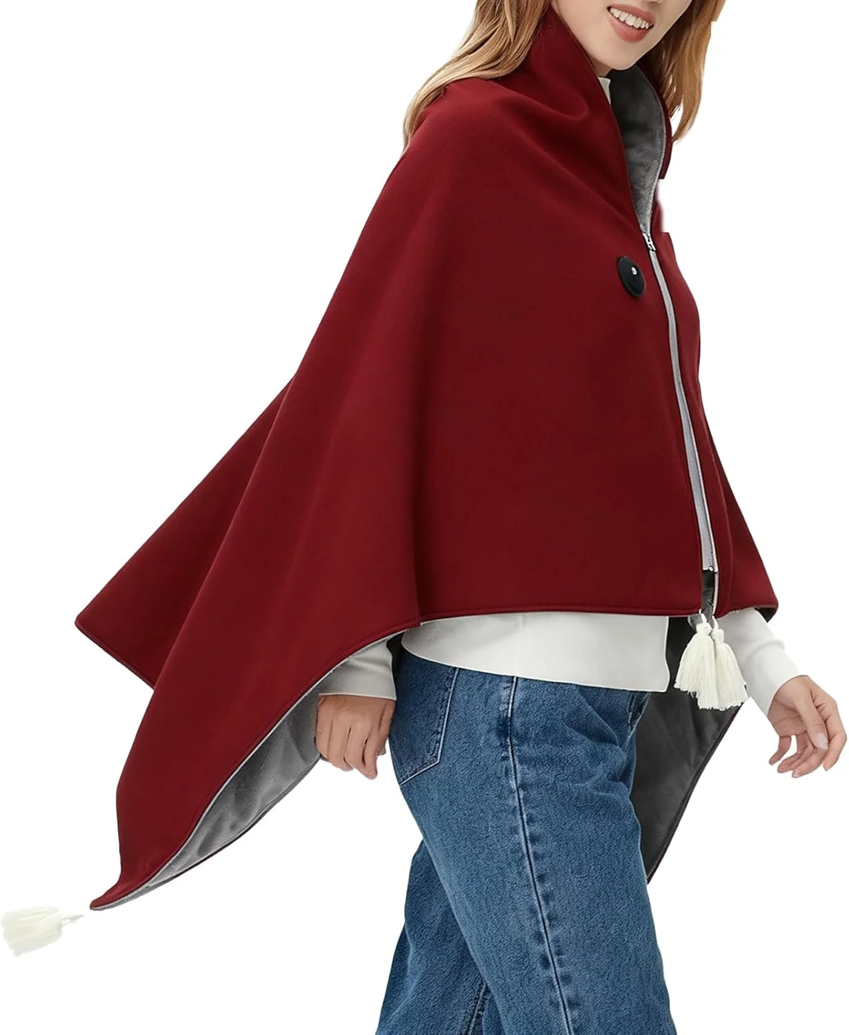 شال گرمایشی | پتوی گرم کننده نرم و قابل حمل ایمن 3 سطحی، پتوی گرمایشی پوشیدنی زنانه - برای مبل، خانه، خوابگاه، دفاتر - آپارتمان