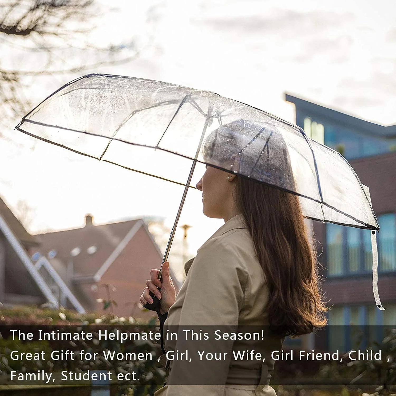 چتر شفاف، چتر حبابی شفاف زنانه، باز و بسته شدن خودکار چتر مسافرتی گنبدی شفاف برای زنان دختران کودکان آب و هوای بارانی و بادی باز شدن خودکار چتر مسافرتی تاشو شفاف سایز واحد چتر شفاف، چتر حبابی شفاف زنانه، باز و بسته شدن خودکار چتر مسافرتی گنبدی شفاف برای زنان دختران کودکان آب و هوای بارانی و بادی باز شدن خودکار چتر مسافرتی تاشو شفاف سایز واحد