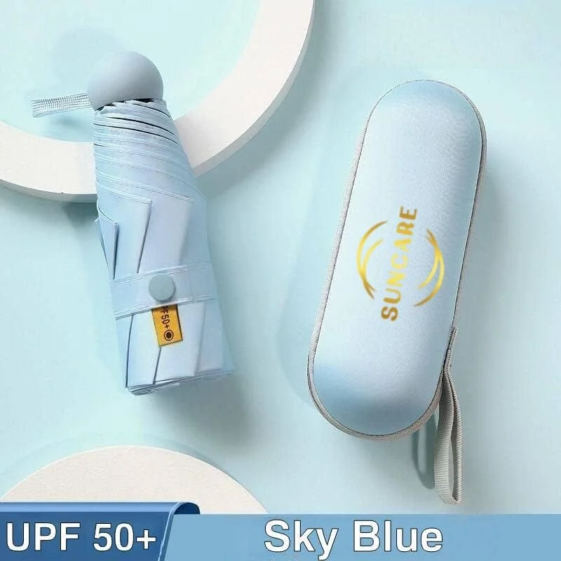 چتر جمع و جور برای محافظت در برابر باران و آفتاب - چتر مسافرتی تاشو 8 پره ضد باد برای آفتاب و باران، چتر محافظت در برابر تمام آب و هوا، مناسب برای کودکان و بزرگسالان چتر جمع و جور برای محافظت در برابر باران و آفتاب - چتر مسافرتی تاشو 8 پره ضد باد برای آفتاب و باران، چتر محافظت در برابر تمام آب و هوا، مناسب برای کودکان و بزرگسالان