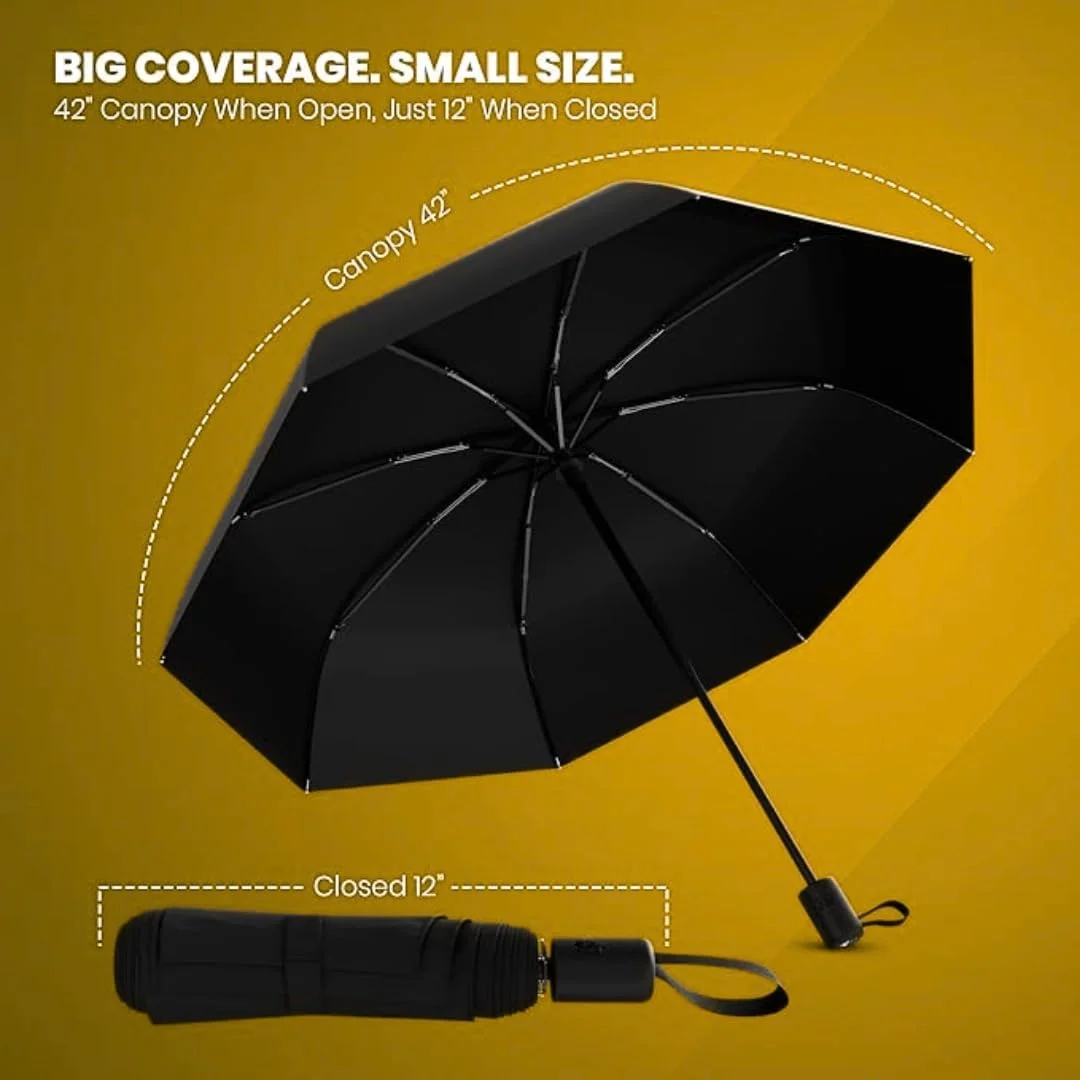 چتر مسافرتی جمع و جور لیموس ضد باد اتوماتیک - چتر تاشو سبک وزن با باز و بسته شدن خودکار - چتر کوچک مینی قابل حمل برای آفتاب باران - چتر مسافرتی تاشو برای کیف کوله پشتی مردانه زنانه چتر مسافرتی جمع و جور لیموس ضد باد اتوماتیک - چتر تاشو سبک وزن با باز و بسته شدن خودکار - چتر کوچک مینی قابل حمل برای آفتاب باران - چتر مسافرتی تاشو برای کیف کوله پشتی مردانه زنانه