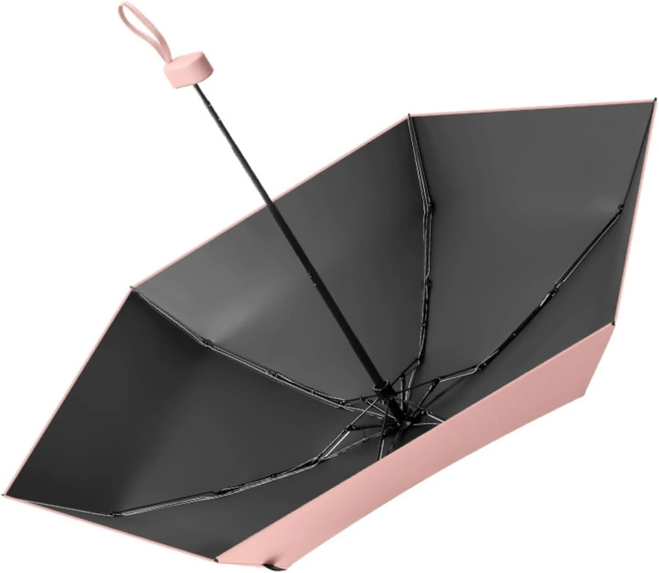 چتر مسافرتی فشرده و ضد باد - طراحی تاشو باریک و قابل حمل با شش پره بادوام برای ماجراجویی در فضای باز چتر مسافرتی فشرده و ضد باد - طراحی تاشو باریک و قابل حمل با شش پره بادوام برای ماجراجویی در فضای باز
