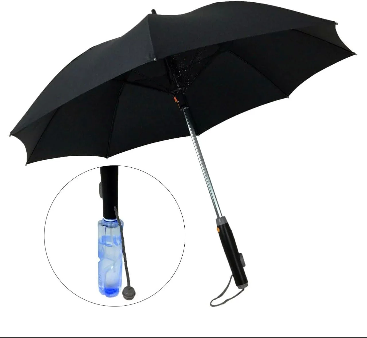 چتر خنک کننده دسورا با فن و مه پاش - چتر تاشو محافظت در برابر اشعه ماوراء بنفش، سایه خنک کننده قابل شارژ برای مسافرت، ساحل، فضای باز و کاهش گرمای تابستان چتر خنک کننده دسورا با فن و مه پاش - چتر تاشو محافظت در برابر اشعه ماوراء بنفش، سایه خنک کننده قابل شارژ برای مسافرت، ساحل، فضای باز و کاهش گرمای تابستان