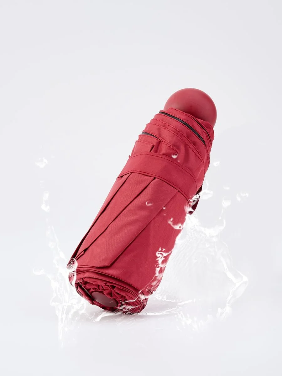 چتر مسافرتی جمع و جور - تاشو 7.5 اینچی، سایز جیبی سبک وزن با کیف چتر مسافرتی جمع و جور - تاشو 7.5 اینچی، سایز جیبی سبک وزن با کیف