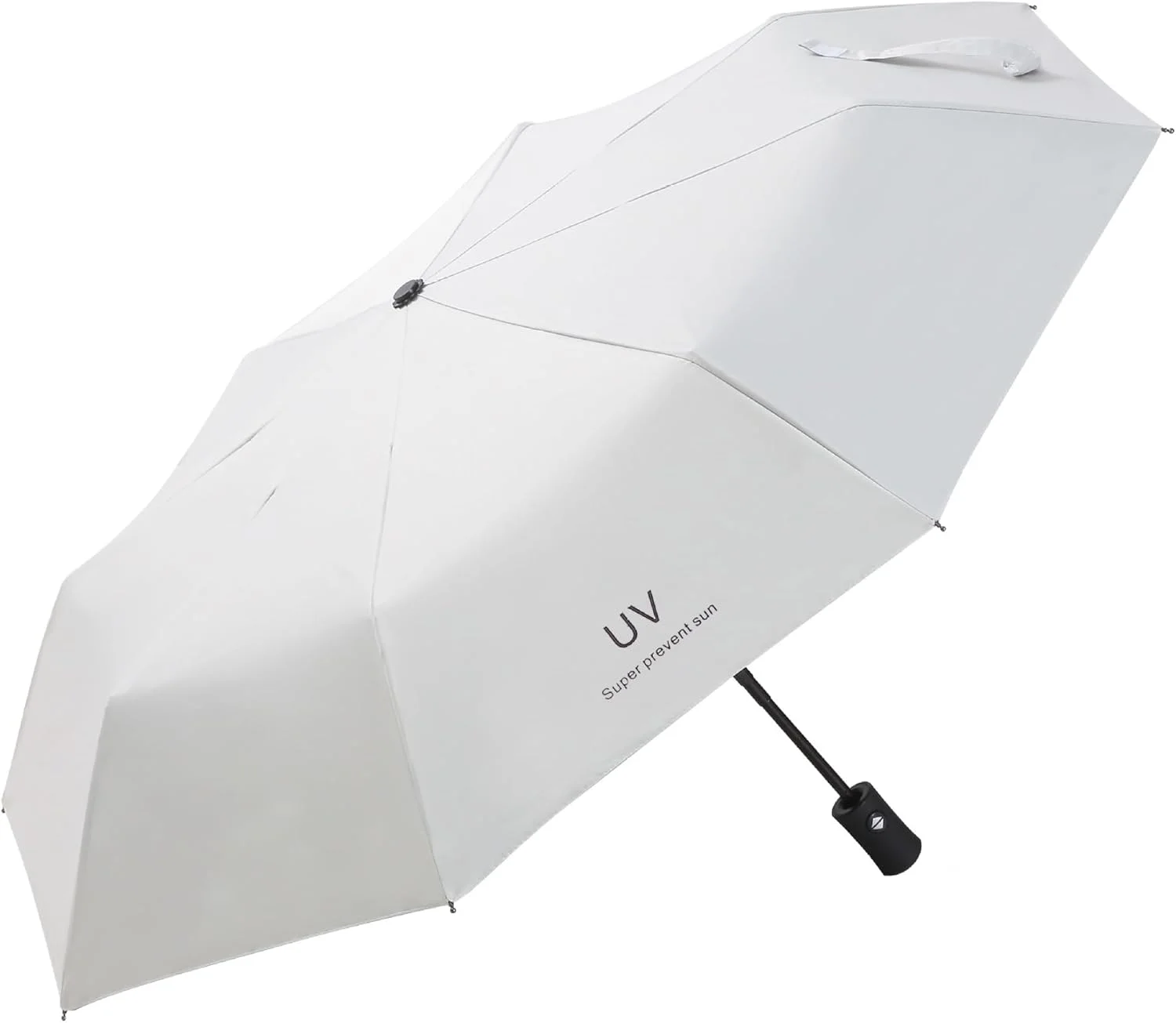 چتر آفتابی UV تاشو جمع و جور، چتر مسافرتی تاشو باز و بسته شدن خودکار، چتر بارانی تاشو جمع و جور برای زنان و مردان