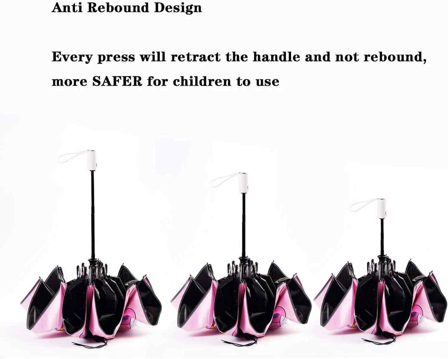 چتر تاشو اتوماتیک کودکانه، مقاوم در برابر اشعه ماوراء بنفش، دکمه باز و بسته شدن، چاپ کارتونی، طراحی ضد برگشت، چتر مسافرتی قابل حمل، ضد آب و باد برای دختران و پسران، یک سایز چتر تاشو اتوماتیک کودکانه، مقاوم در برابر اشعه ماوراء بنفش، دکمه باز و بسته شدن، چاپ کارتونی، طراحی ضد برگشت، چتر مسافرتی قابل حمل، ضد آب و باد برای دختران و پسران، یک سایز