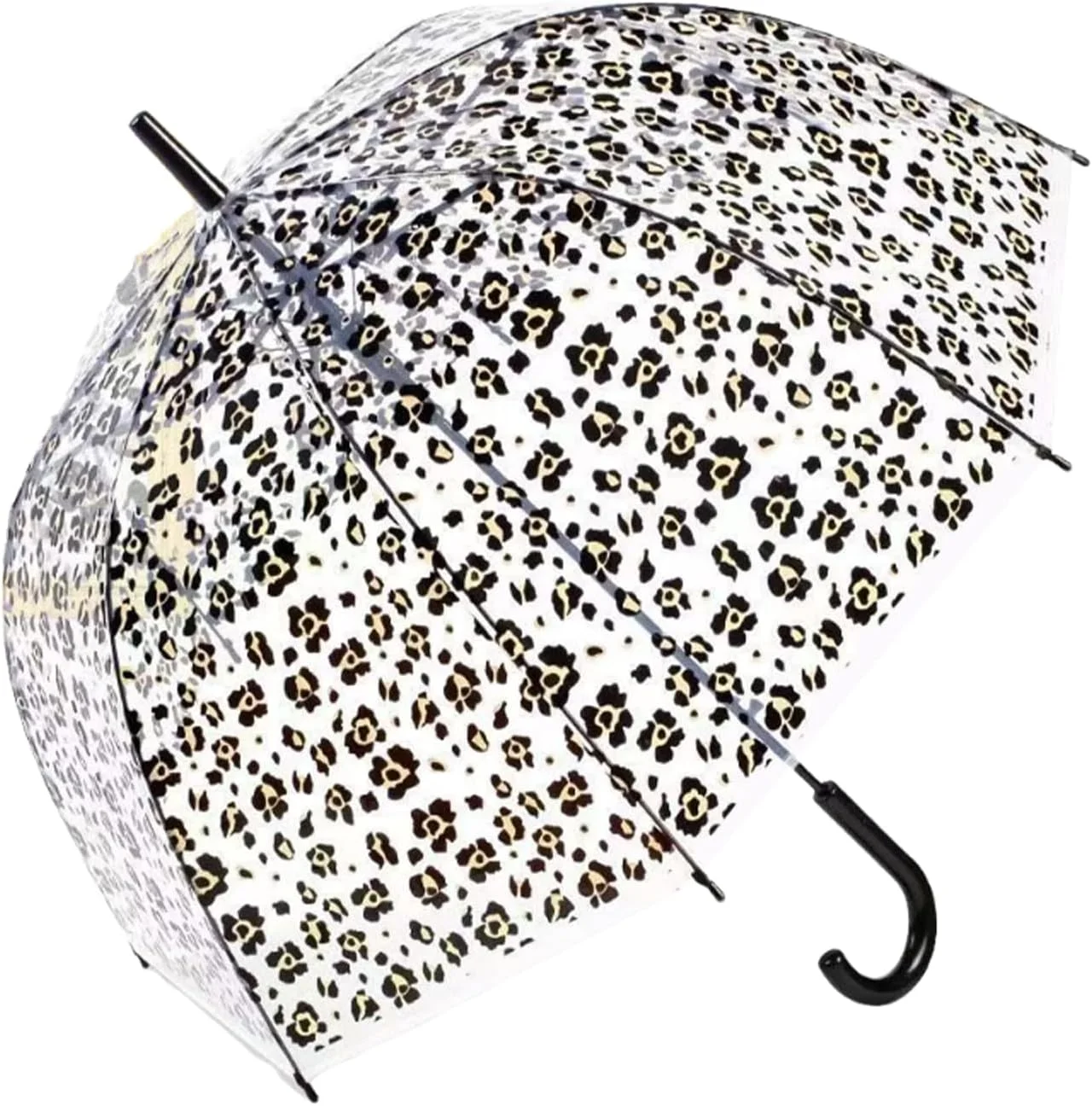 چتر مسافرتی - سایبان گنبدی بازشو خودکار | چتر شفاف | برای بزرگسالان، کودکان، پسران، دختران، مردان، زنان، پیاده روی، فضای باز، عروسی، جشن