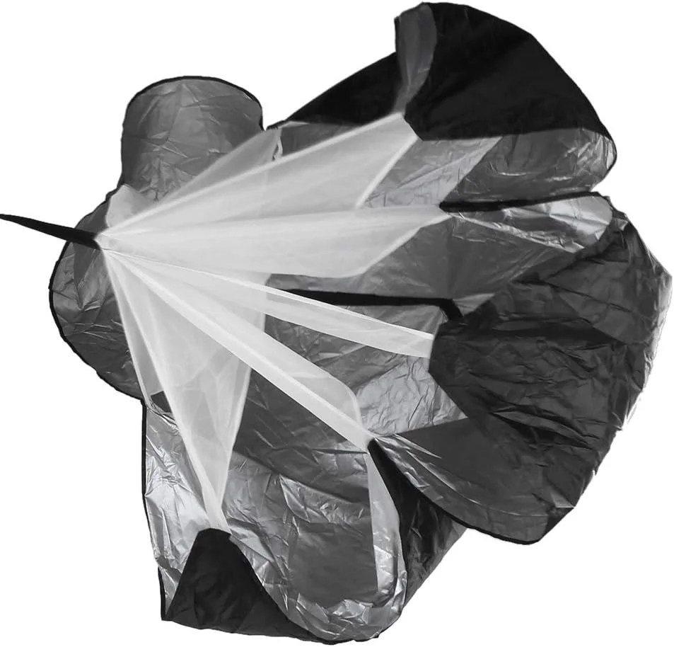 چتر تمرین استقامتی برای تمرین سرعت قابل تنظیم مشکی چتر تمرین استقامتی برای تمرین سرعت قابل تنظیم مشکی