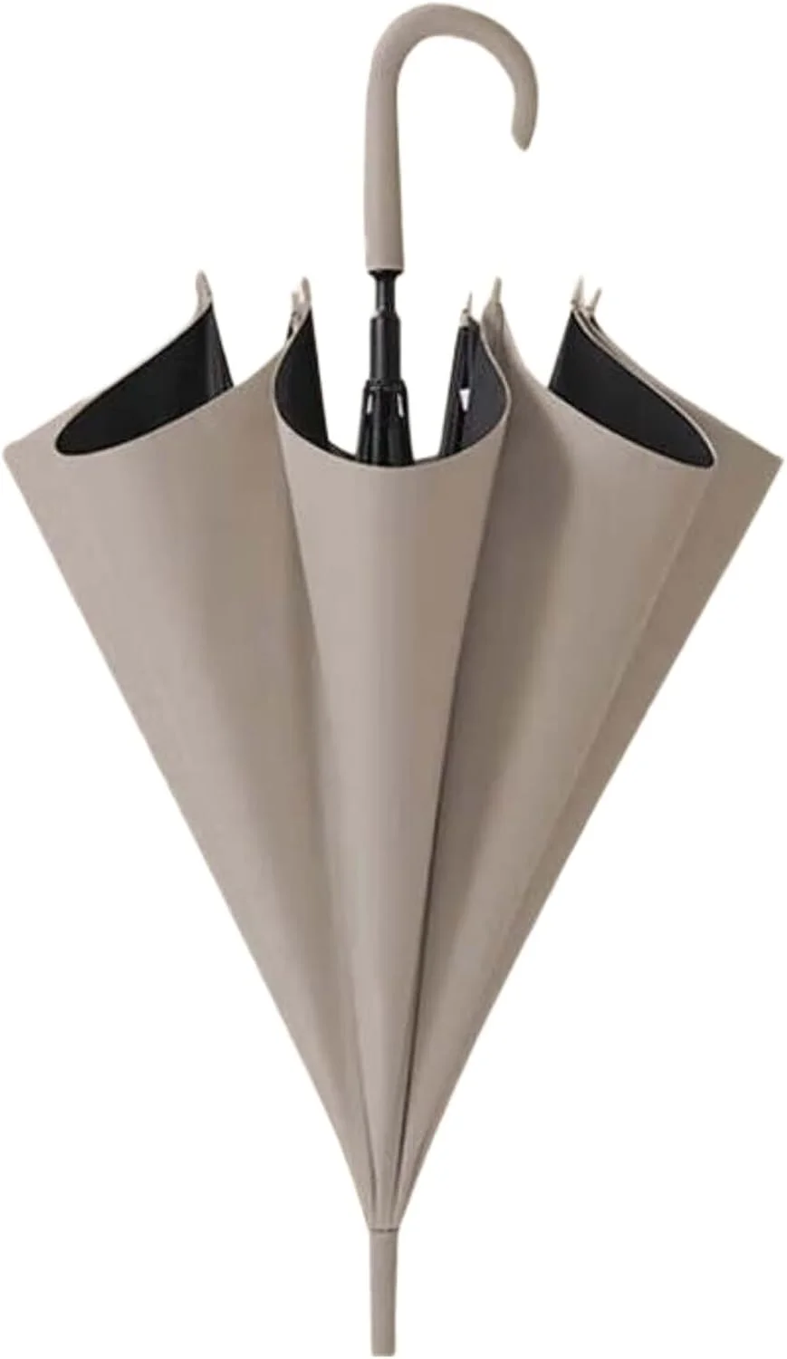 چتر اتوماتیک MOTIM با 8 پره، دسته بلند وینیل، میله مستقیم، مقاوم در برابر باد، سایبان بزرگ برای محافظت در برابر آفتاب، محافظت در برابر اشعه ماوراء بنفش تا 50 برای آفتاب و باران