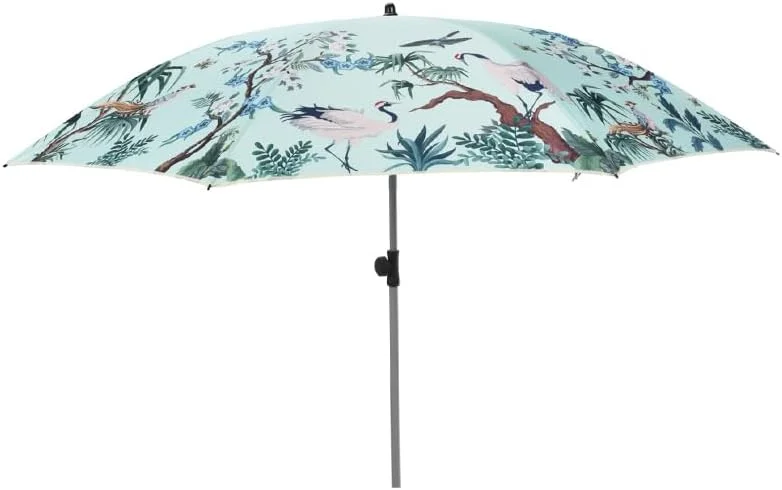 چتر باغی کوپمن 200 سانتی متری طرح طاووس - محصول با کیفیت برای خانه و سبک زندگی
