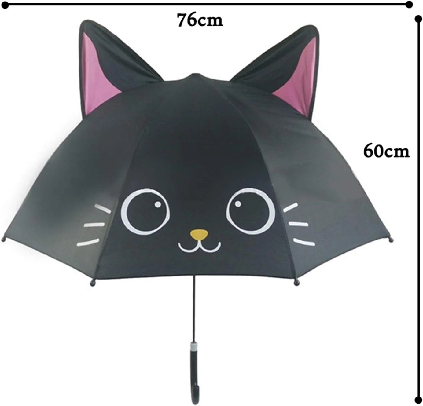 چتر کارتونی بامزه کودکانه، چتر خلاقانه انیمیشنی با دسته بلند و طراحی گوش دار برای پسران و دختران، رنگ: 3، یک سایز چتر کارتونی بامزه کودکانه، چتر خلاقانه انیمیشنی با دسته بلند و طراحی گوش دار برای پسران و دختران، رنگ: 3، یک سایز