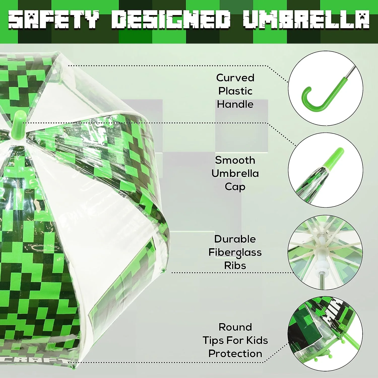 چتر حباب کارتونی کودکان، چتر ناقوسی، چتر مسافرتی، چتر گنبدی دسته عصایی برای دختران و پسران 3 تا 7 سال چتر حباب کارتونی کودکان، چتر ناقوسی، چتر مسافرتی، چتر گنبدی دسته عصایی برای دختران و پسران 3 تا 7 سال