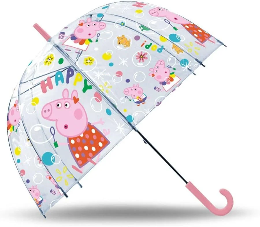 چتر بچه گانه یوروسوان PP17100 پپا پیگ، کارتونی، رنگارنگ، یونیکا