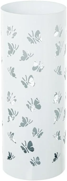 چتر فلزی گرد طرح پروانه DRW سفید 49x19x19 سانتی متر